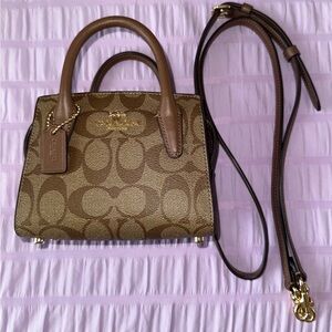 Coach Brown Signature Handbag